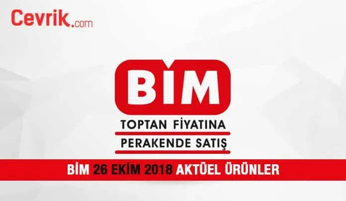 Bim aktüel ürünler