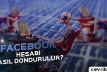 Facebook Hesap Dondurma 2024