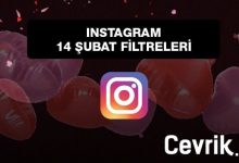 Instagram 14 Şubat Filtreleri