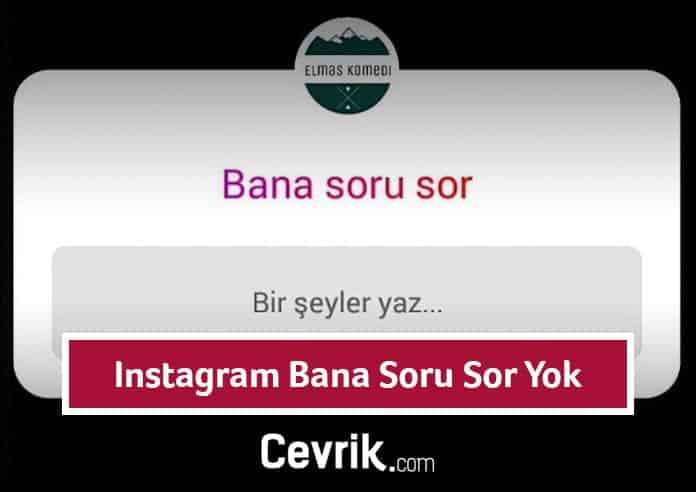 Soru Sor Eklenmiyor