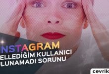 İnstagram Engellediğim Kullanıcı Bulunamadı 2024