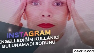 İnstagram Engellediğim Kullanıcı Bulunamadı 2024