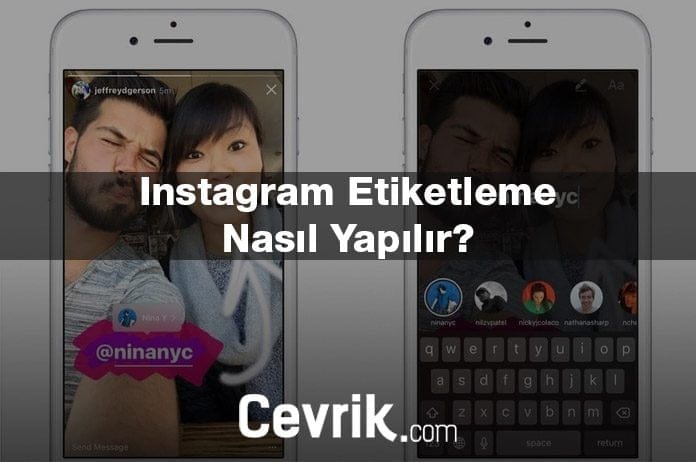 Instagramda etiketleme nasil yapilir youtube