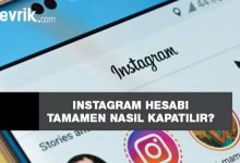 Instagram hesabı kapatma