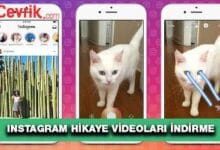 Instagram Hikaye Videoları İndirme