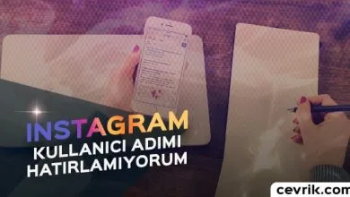 İnstagram Kullanıcı Adımı Unuttum 2024