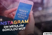 İnstagram Mesajım Görüldü Mü 2024