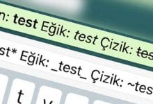 WhatsApp kalın yazı nasıl yapılır?