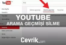 YouTube Arama Geçmişi Temizleme